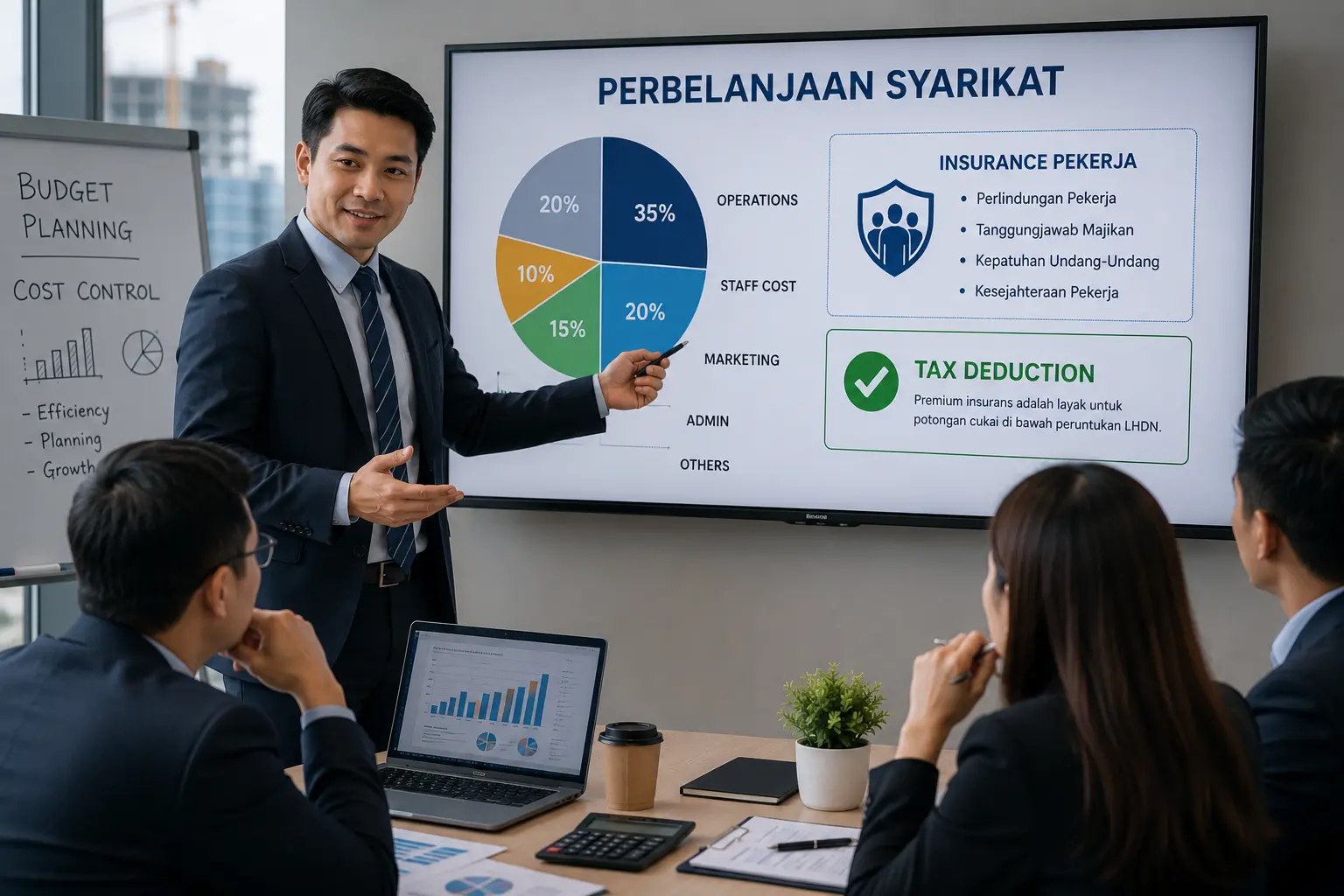 Premium insurans pekerja potongan perbelanjaan syarikat cukai Malaysia