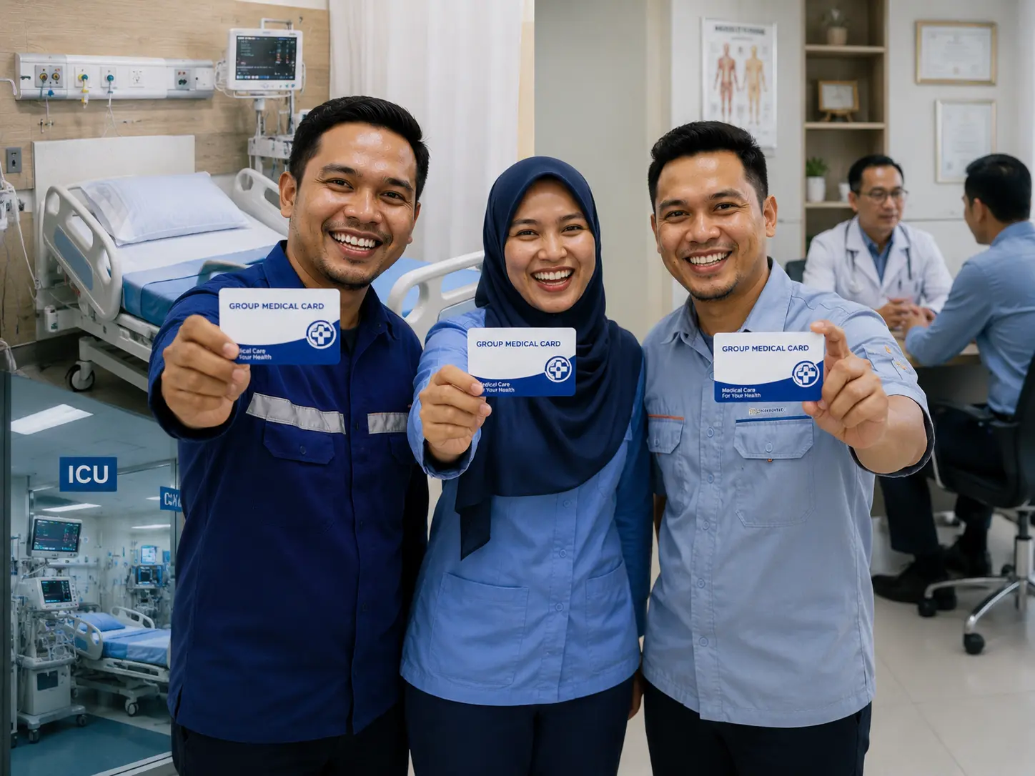 Group Hospitalisation & Surgical GHS — cover wad dan pembedahan pekerja